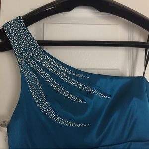 City Triangles Blue Bridesmaid Formal Gown Dress XL